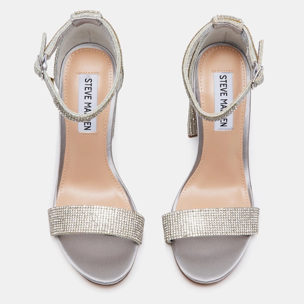 Steve Madden Carrson Rhinestone Heels size 5.5